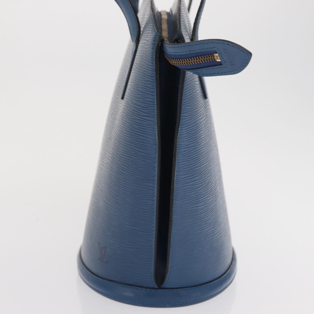 LOUIS VUITTON Epi Saint Jacques Shopping Shoulder Bag Blue M52275 LV Auth ka2040