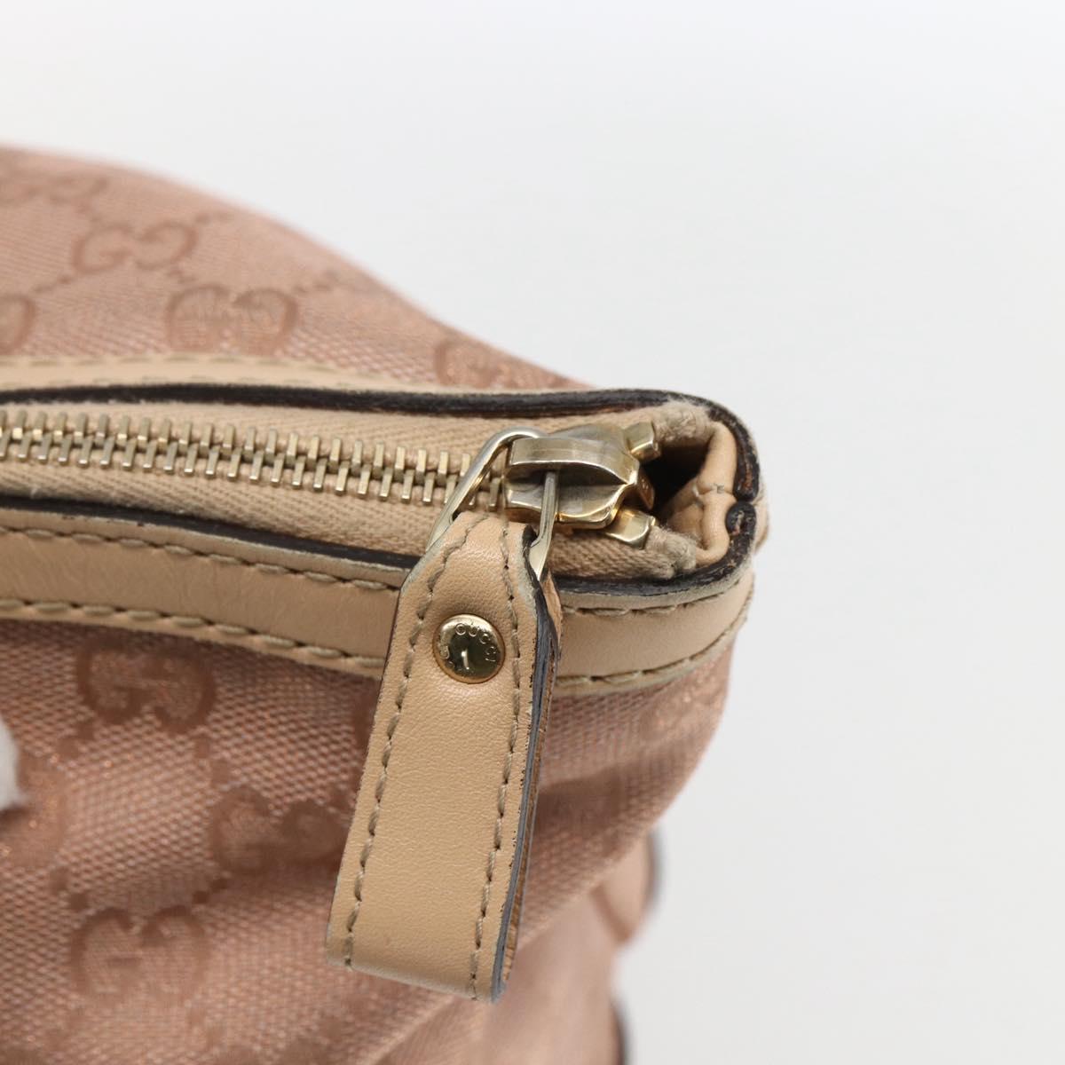 GUCCI Lovely Tote Bag Pink Gold 257068 Auth ka2044