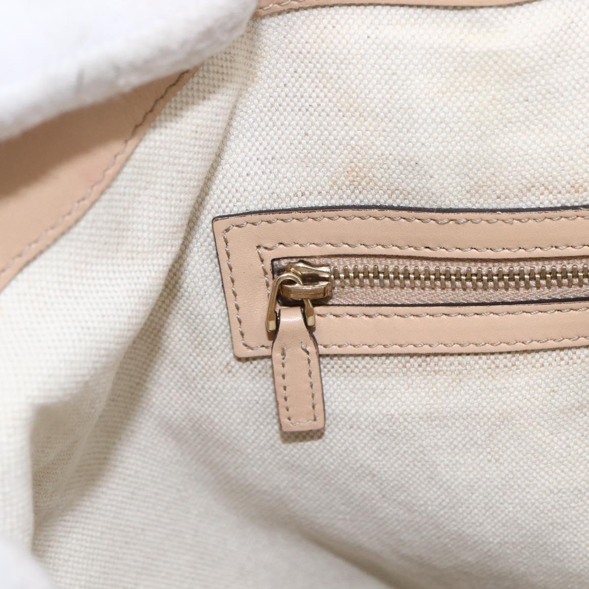 GUCCI Lovely Tote Bag Pink Gold 257068 Auth ka2044
