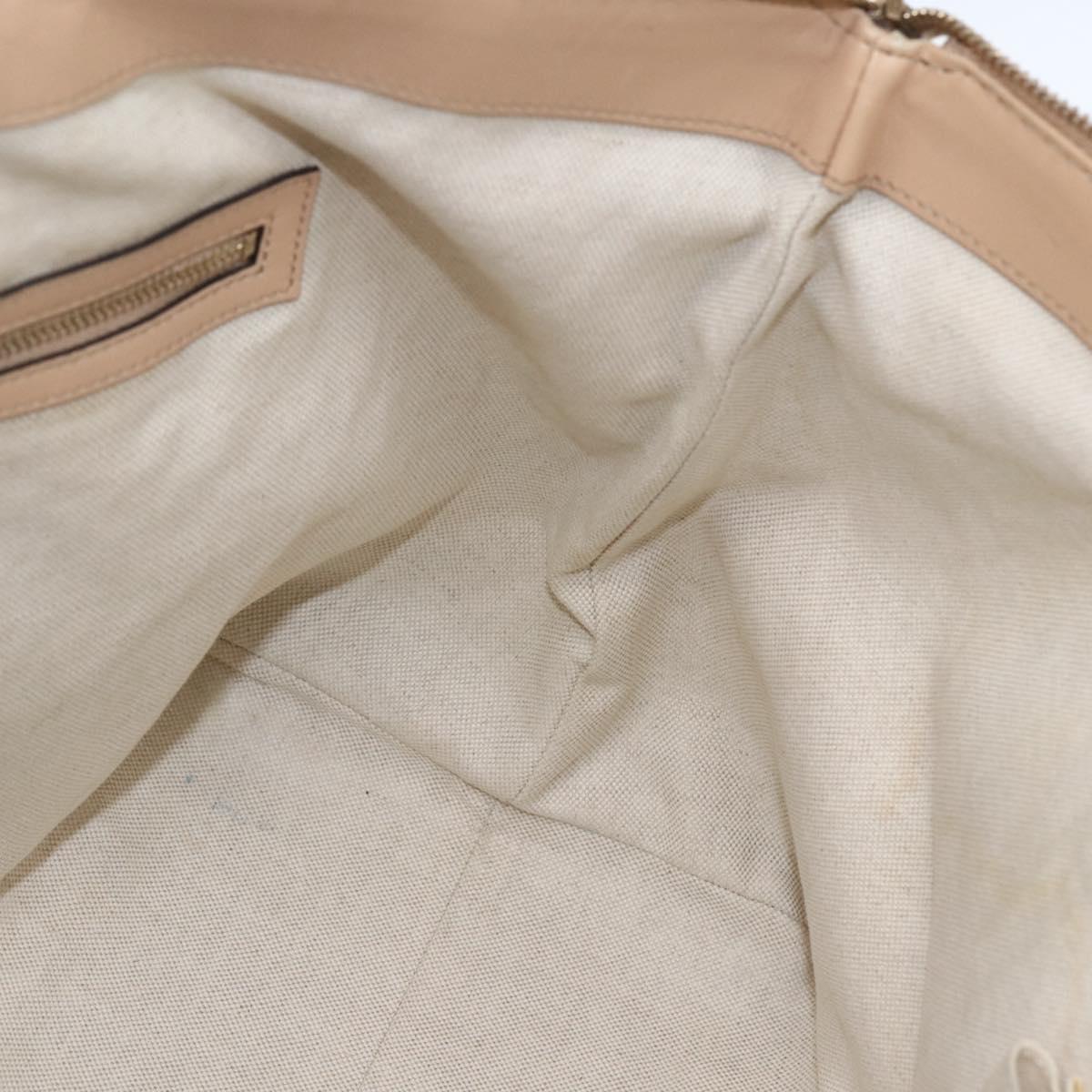 GUCCI Lovely Tote Bag Pink Gold 257068 Auth ka2044