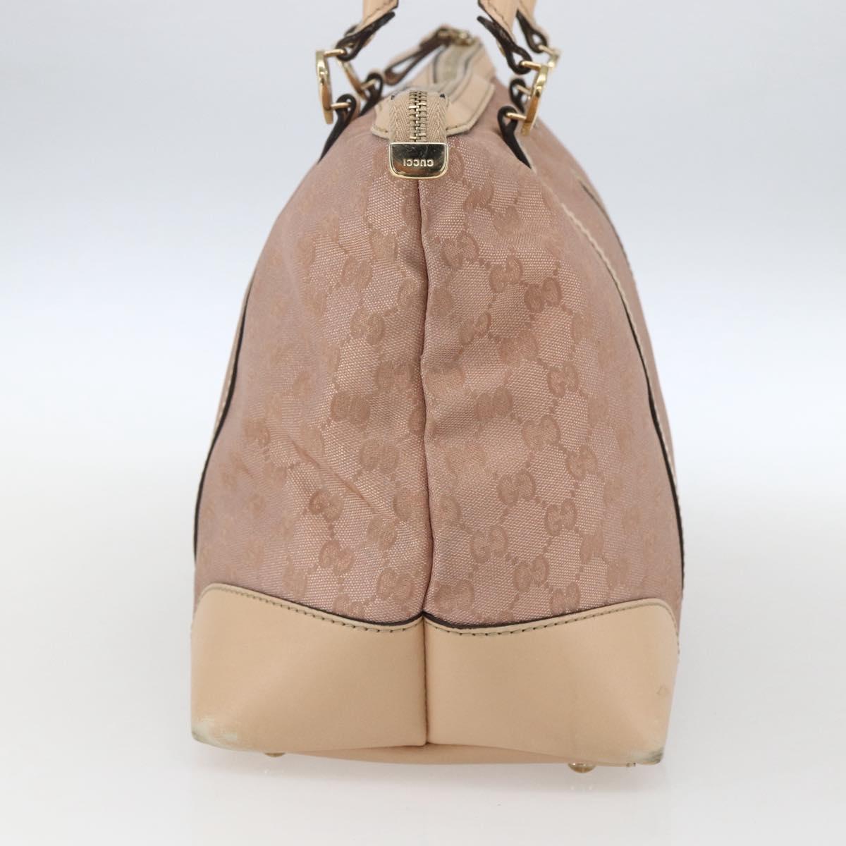 GUCCI Lovely Tote Bag Pink Gold 257068 Auth ka2044