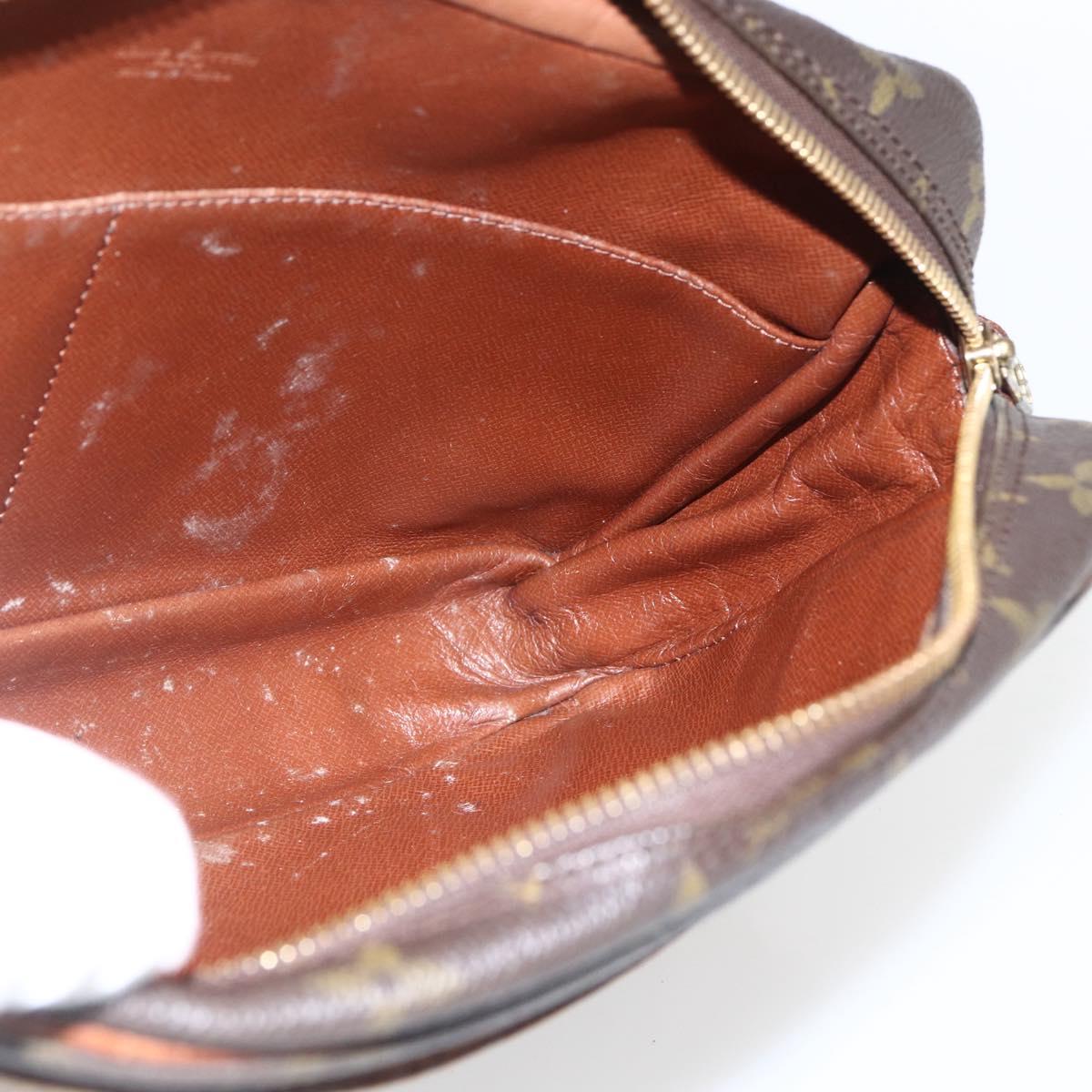 LOUIS VUITTON Monogram Compiegne 28 Clutch Bag M51845 LV Auth ka2050