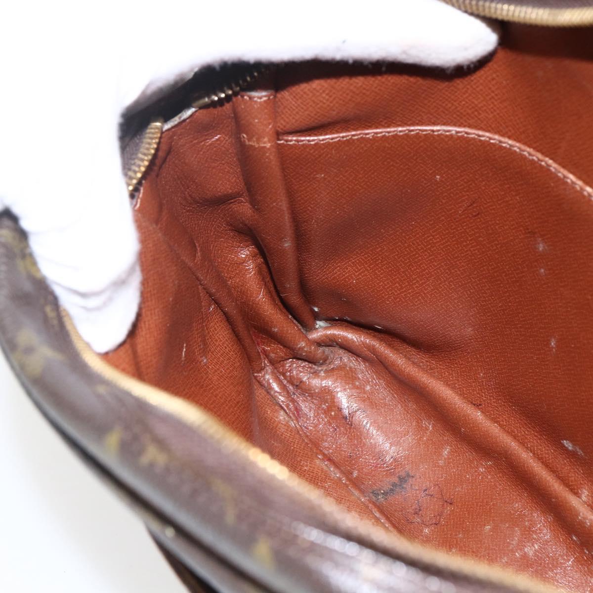 LOUIS VUITTON Monogram Compiegne 28 Clutch Bag M51845 LV Auth ka2050