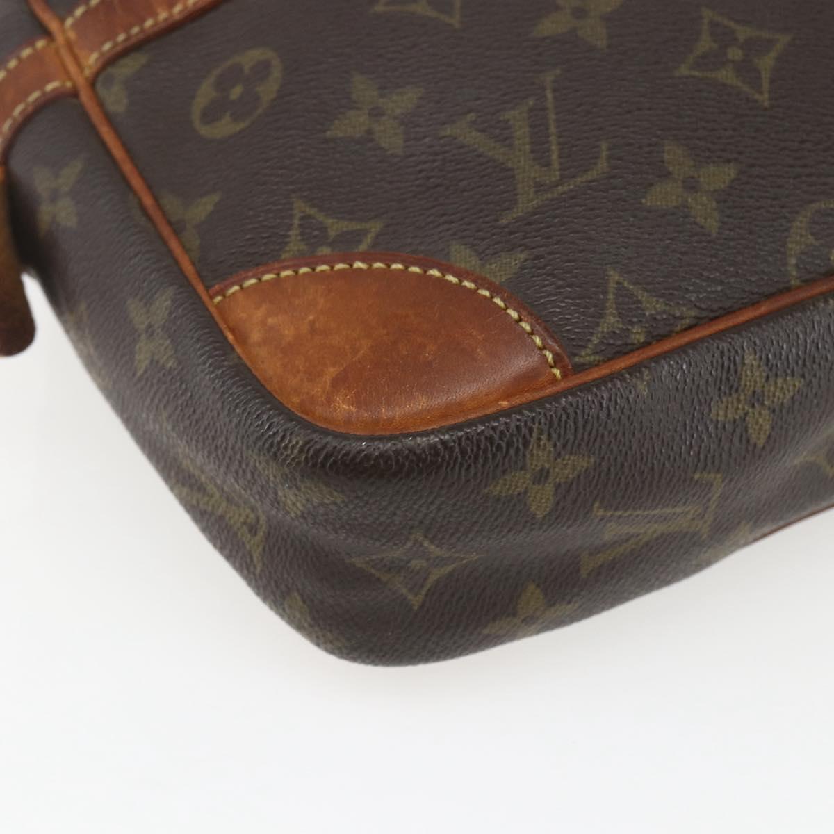 LOUIS VUITTON Monogram Compiegne 28 Clutch Bag M51845 LV Auth ka2050