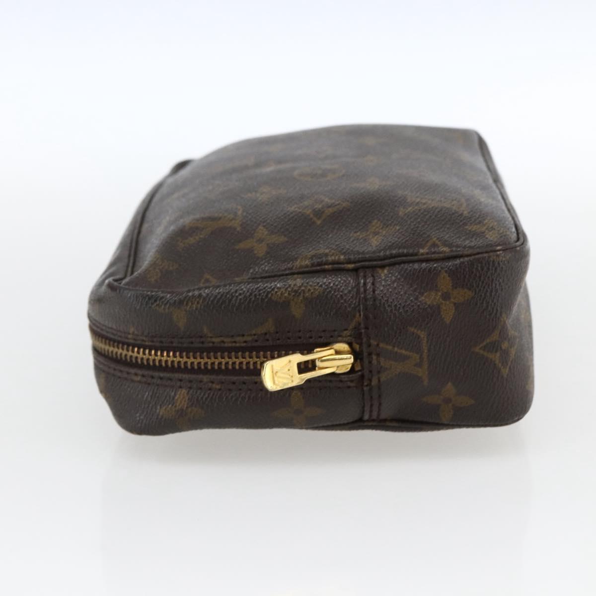 LOUIS VUITTON Monogram Trousse Toilette 23 Clutch Bag M47524 LV Auth ka2053