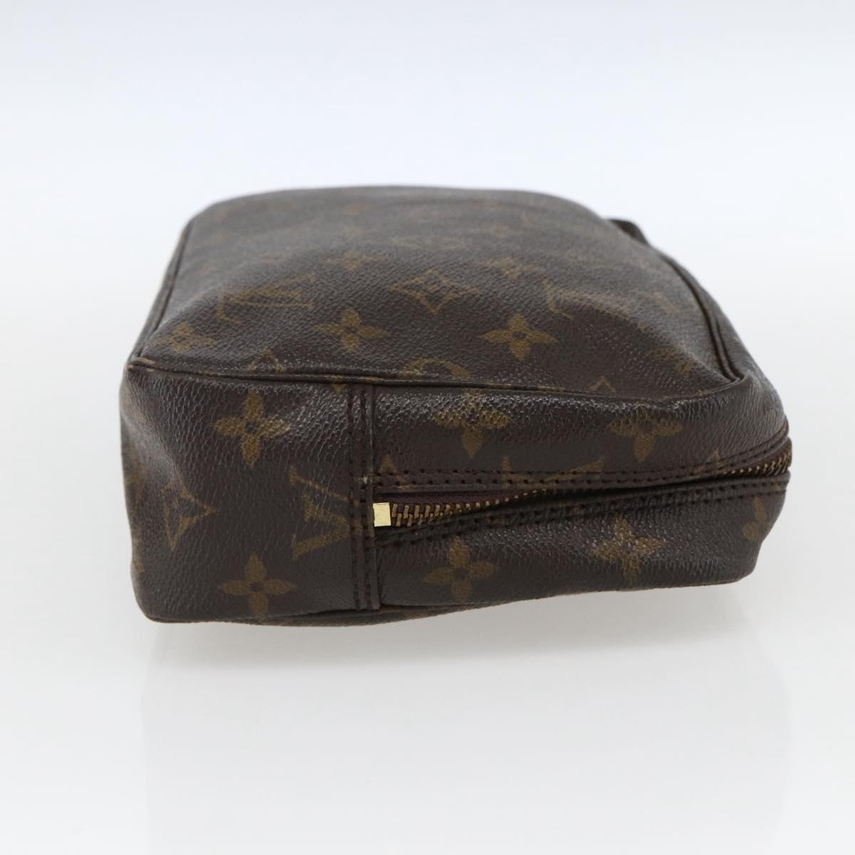 LOUIS VUITTON Monogram Trousse Toilette 23 Clutch Bag M47524 LV Auth ka2053