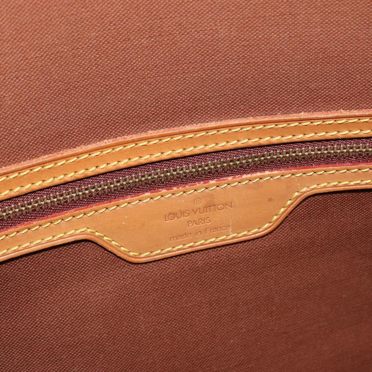 LOUIS VUITTON Monogram Gibeciere GM Shoulder Bag M42246 LV Auth ka2055