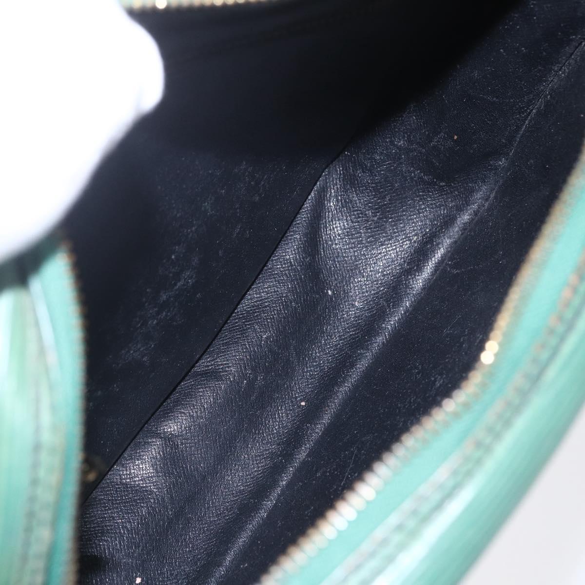 LOUIS VUITTON Epi Jeune Fille MM Shoulder Bag Green M52154 LV Auth ka206