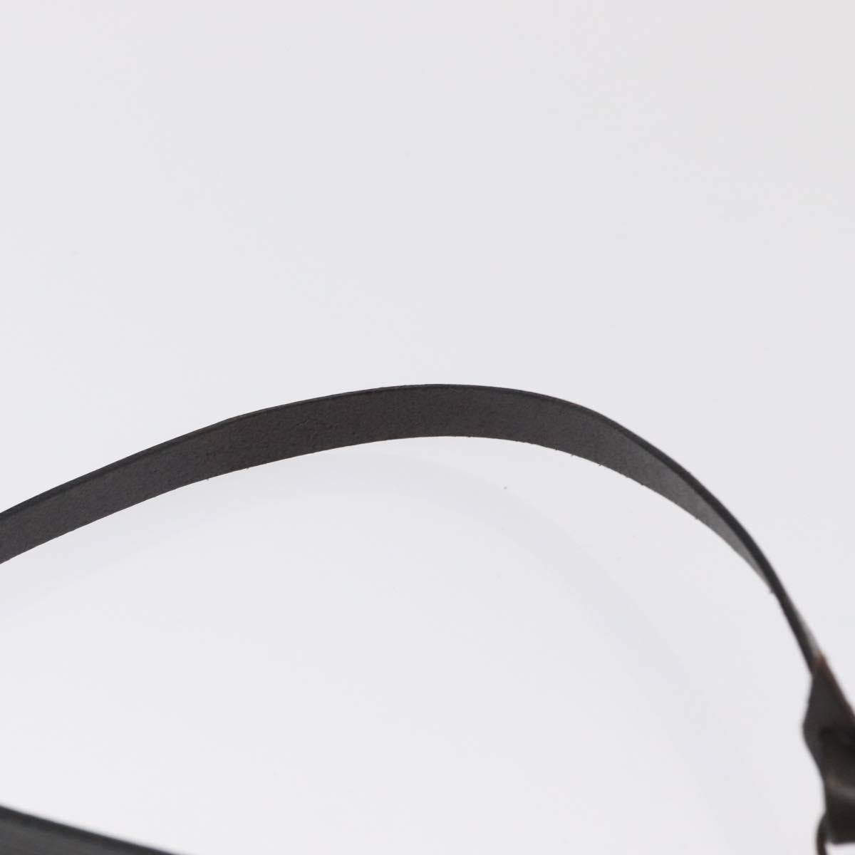 LOUIS VUITTON Epi Pochette Accessoires Pouch Black M52982 LV Auth ka2071