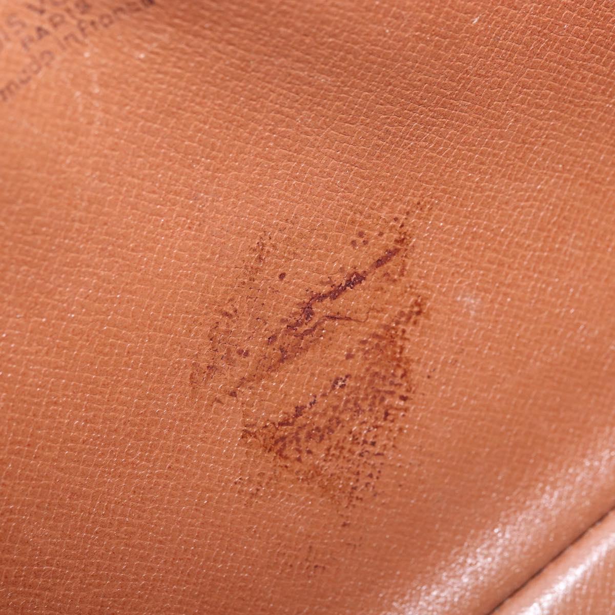 LOUIS VUITTON Monogram Marly Dragonne PM Clutch Bag M51827 LV Auth ka2078