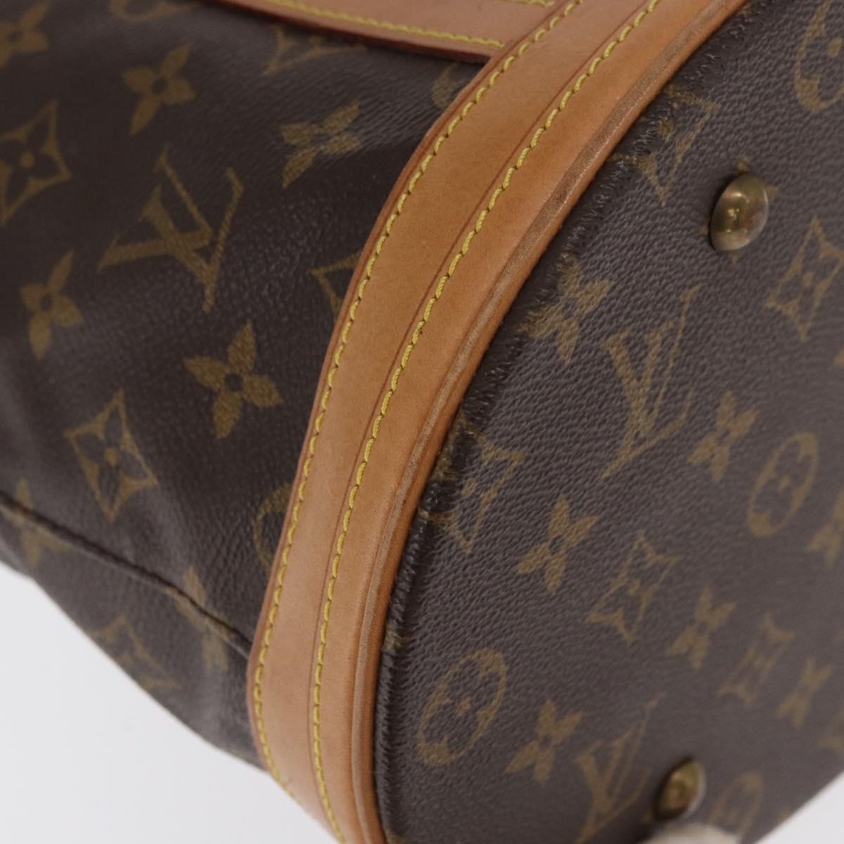 LOUIS VUITTON Monogram Bucket GM Shoulder Bag M42236 LV Auth ka2091