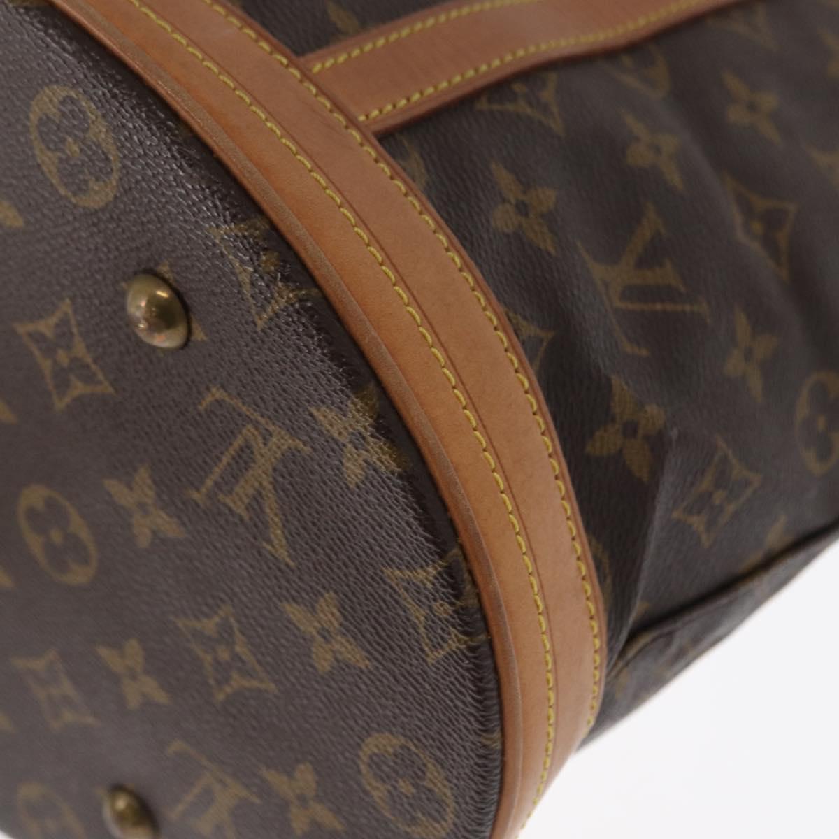 LOUIS VUITTON Monogram Bucket GM Shoulder Bag M42236 LV Auth ka2091