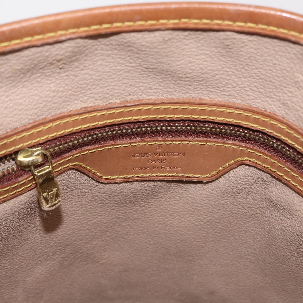 LOUIS VUITTON Monogram Bucket GM Shoulder Bag M42236 LV Auth ka2091