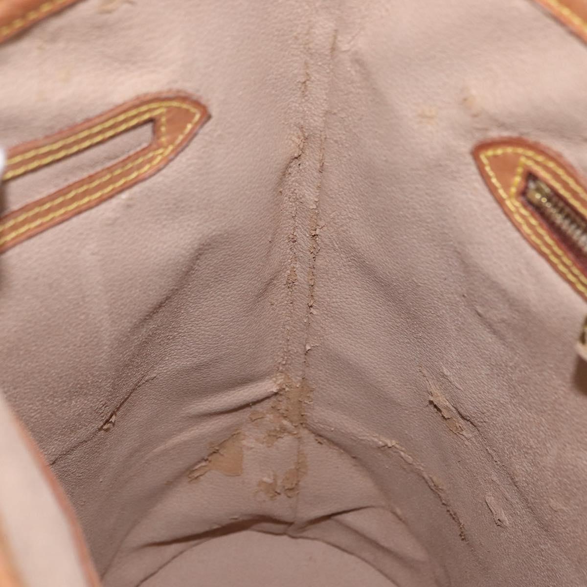 LOUIS VUITTON Monogram Bucket GM Shoulder Bag M42236 LV Auth ka2091