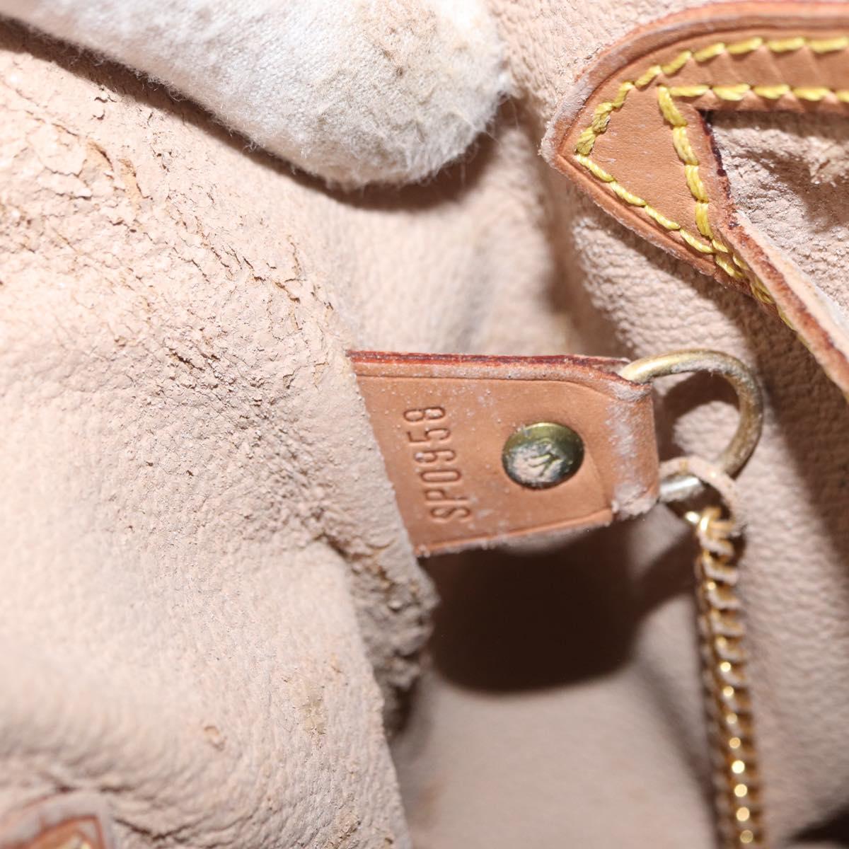 LOUIS VUITTON Monogram Bucket GM Shoulder Bag M42236 LV Auth ka2091