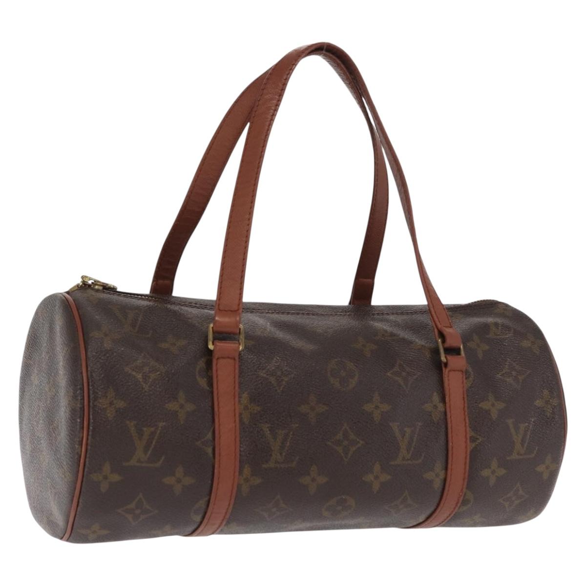 LOUIS VUITTON Monogram Papillon 30 Hand Bag M51385 LV Auth ka2100