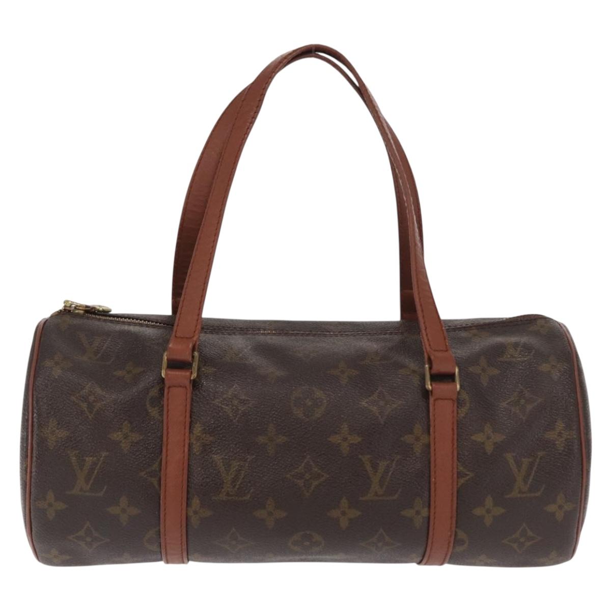 LOUIS VUITTON Monogram Papillon 30 Hand Bag M51385 LV Auth ka2100