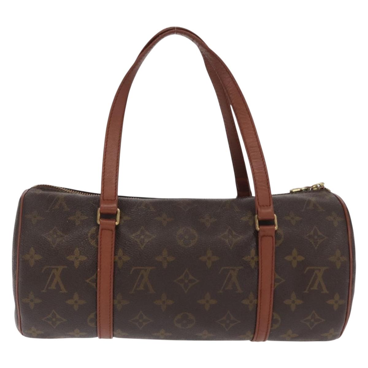 LOUIS VUITTON Monogram Papillon 30 Hand Bag M51385 LV Auth ka2100