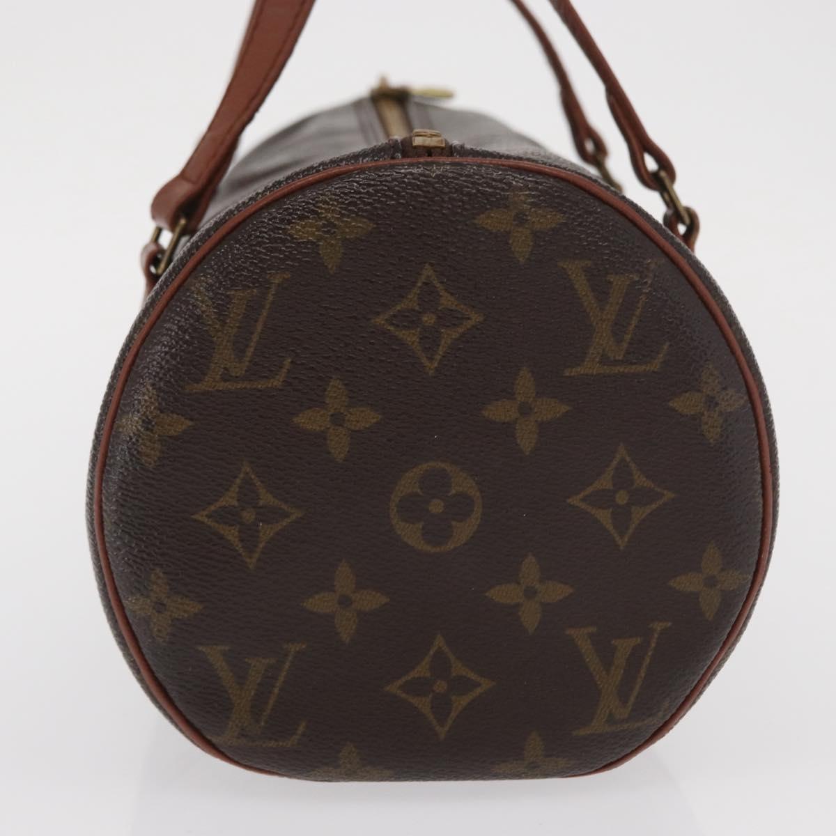 LOUIS VUITTON Monogram Papillon 30 Hand Bag M51385 LV Auth ka2100