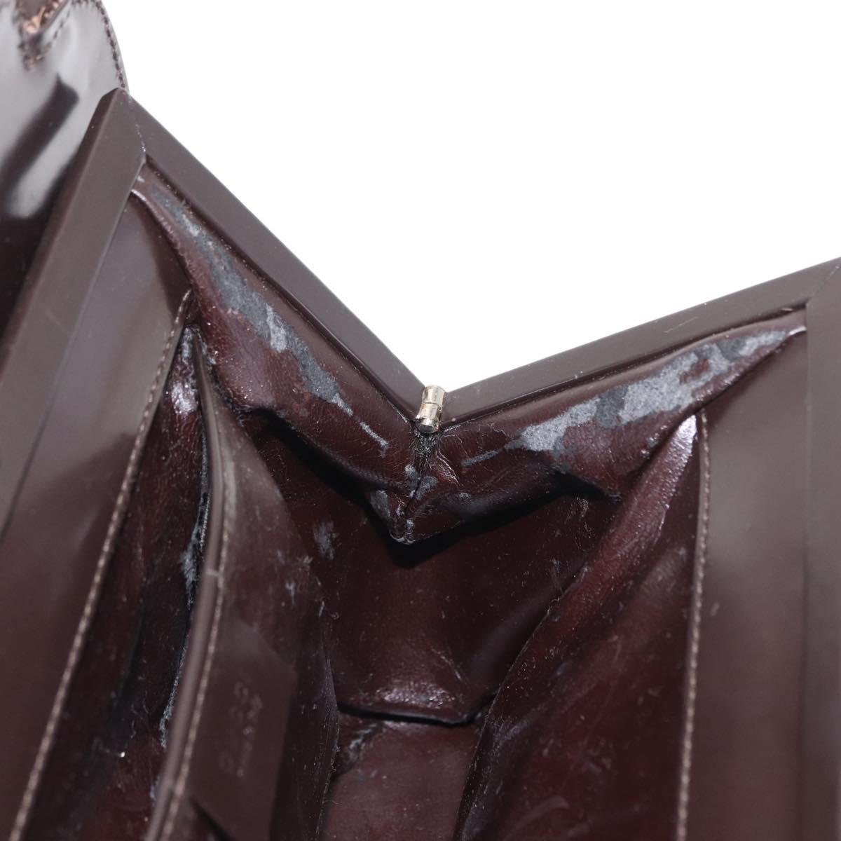 GUCCI Hand Bag Canvas Brown 000 0810 Auth ka2105