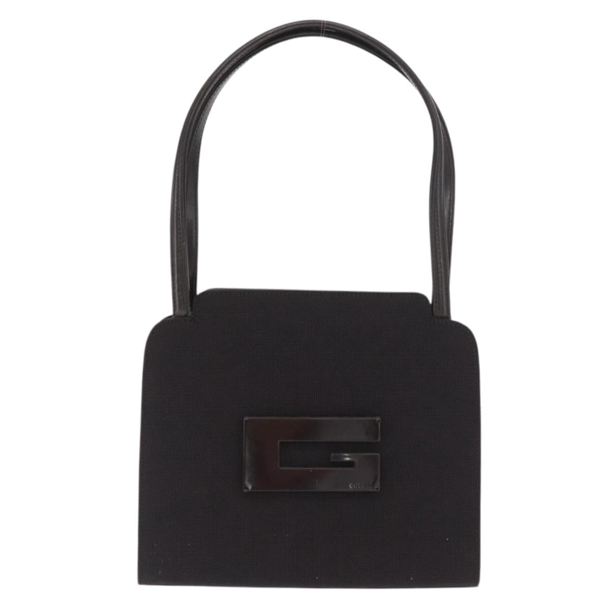 GUCCI Hand Bag Canvas Brown 000 0810 Auth ka2105