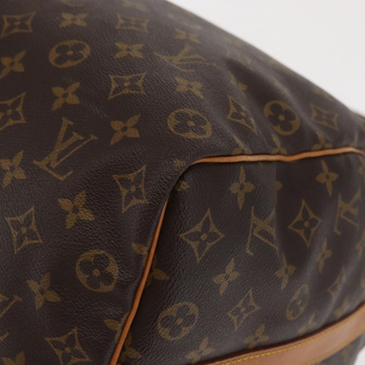 LOUIS VUITTON Monogram Keepall Bandouliere 50 Boston Bag M41416 LV Auth ka2116