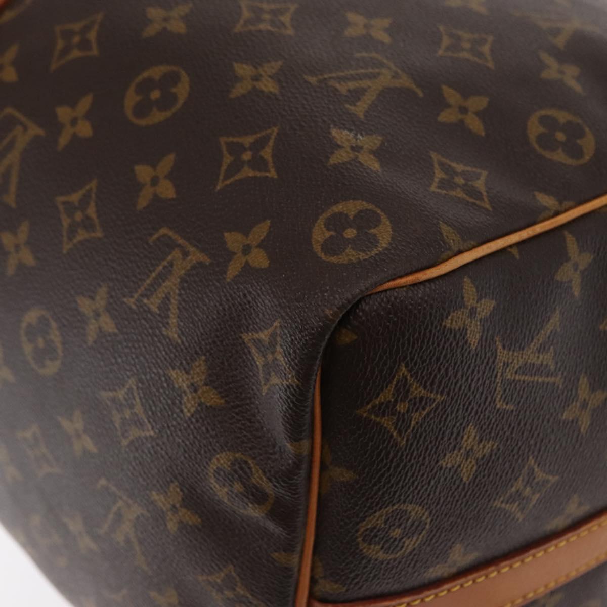 LOUIS VUITTON Monogram Keepall Bandouliere 50 Boston Bag M41416 LV Auth ka2116