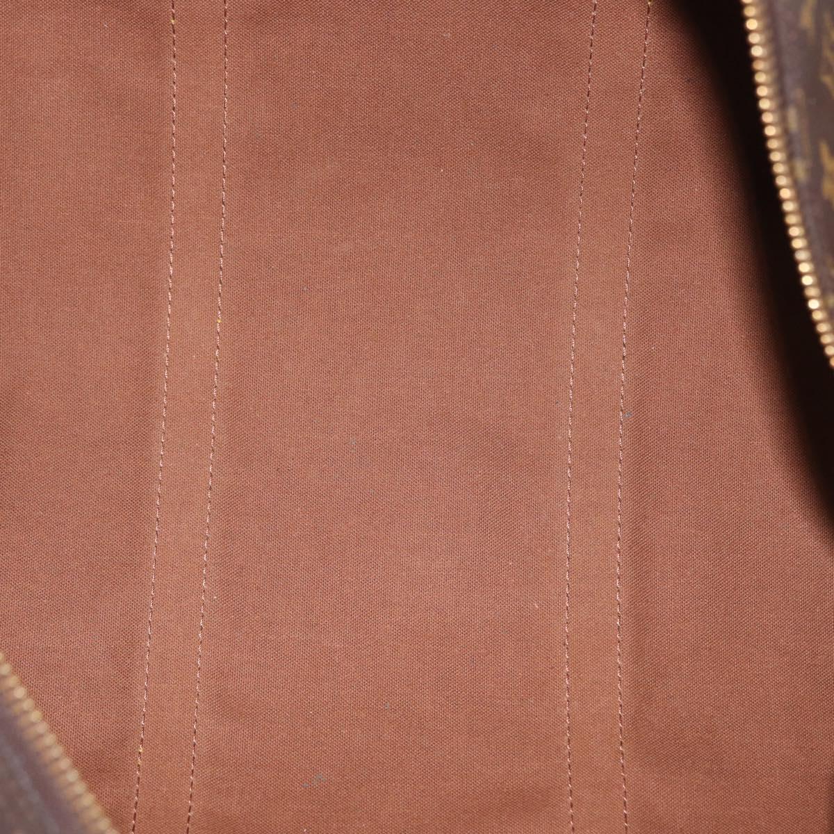 LOUIS VUITTON Monogram Keepall Bandouliere 50 Boston Bag M41416 LV Auth ka2116