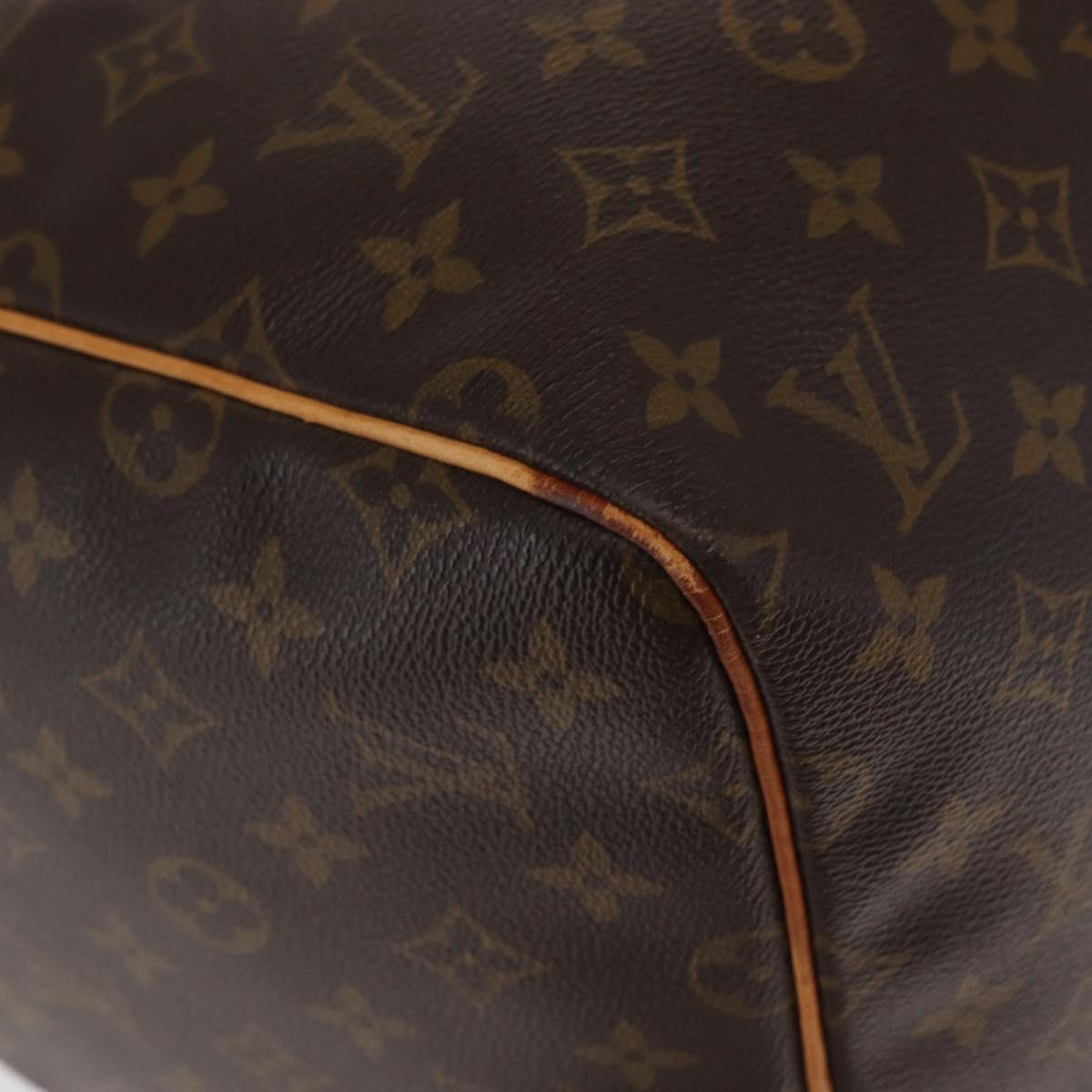 LOUIS VUITTON Monogram Keepall 55 Boston Bag M41424 LV Auth ka2118