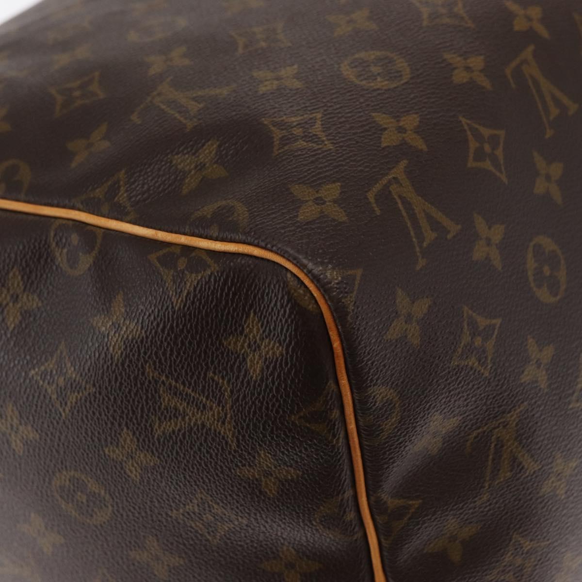 LOUIS VUITTON Monogram Keepall 55 Boston Bag M41424 LV Auth ka2118