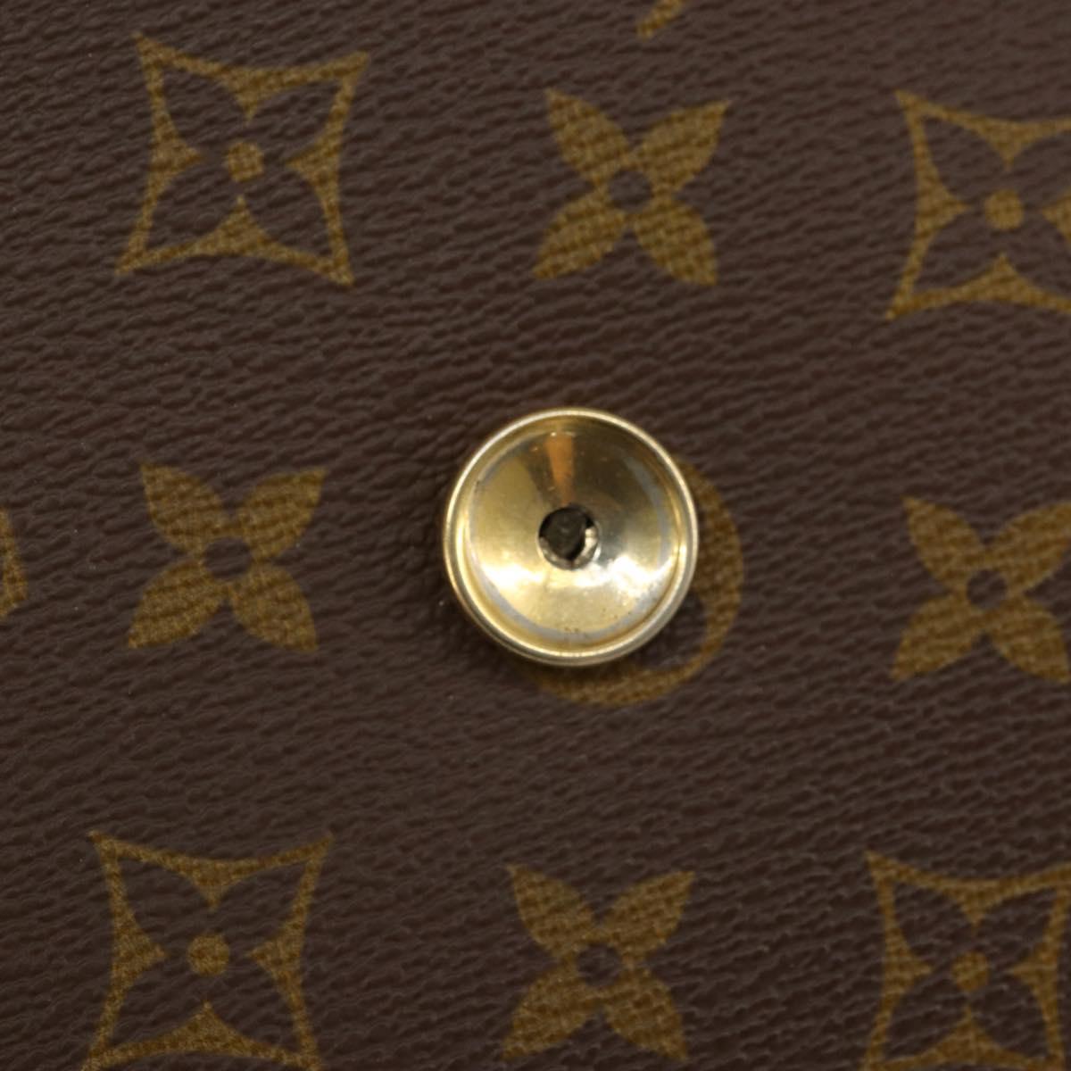 LOUIS VUITTON Monogram Pochette Dam GM Clutch Bag M51810 LV Auth ka2134