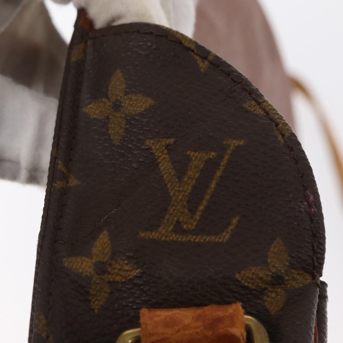 LOUIS VUITTON Monogram Cartouchiere MM Shoulder Bag M51253 LV Auth ka2138