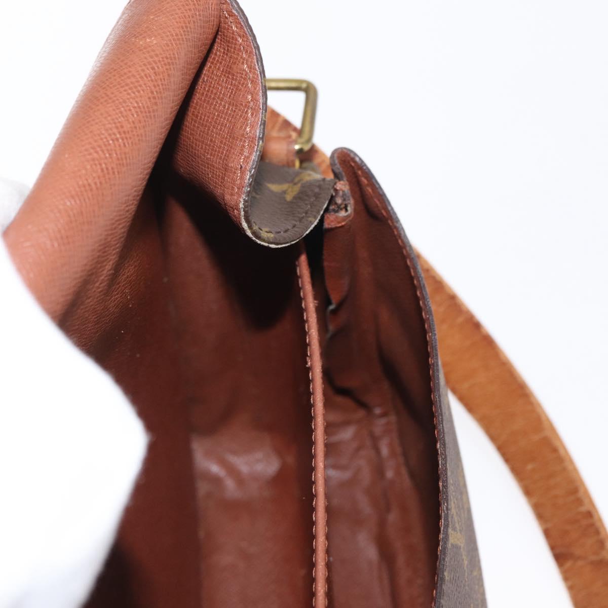 LOUIS VUITTON Monogram Cartouchiere MM Shoulder Bag M51253 LV Auth ka2138