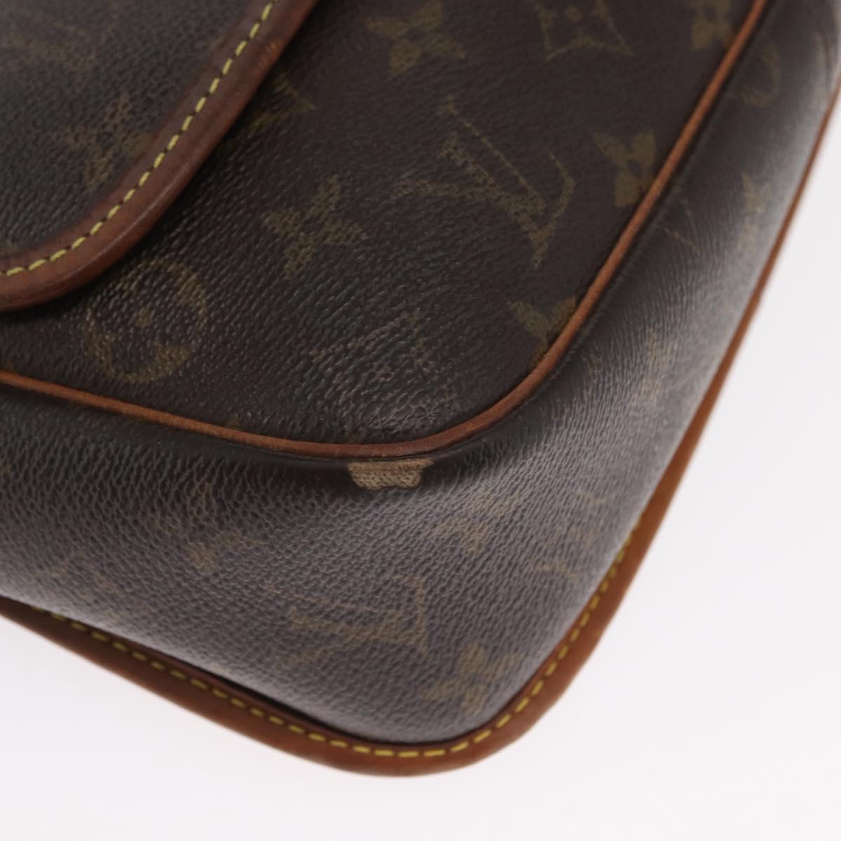 LOUIS VUITTON Monogram Sologne Shoulder Bag M42250 LV Auth ka2142