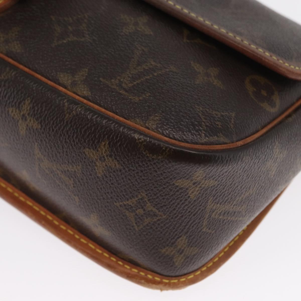 LOUIS VUITTON Monogram Sologne Shoulder Bag M42250 LV Auth ka2142