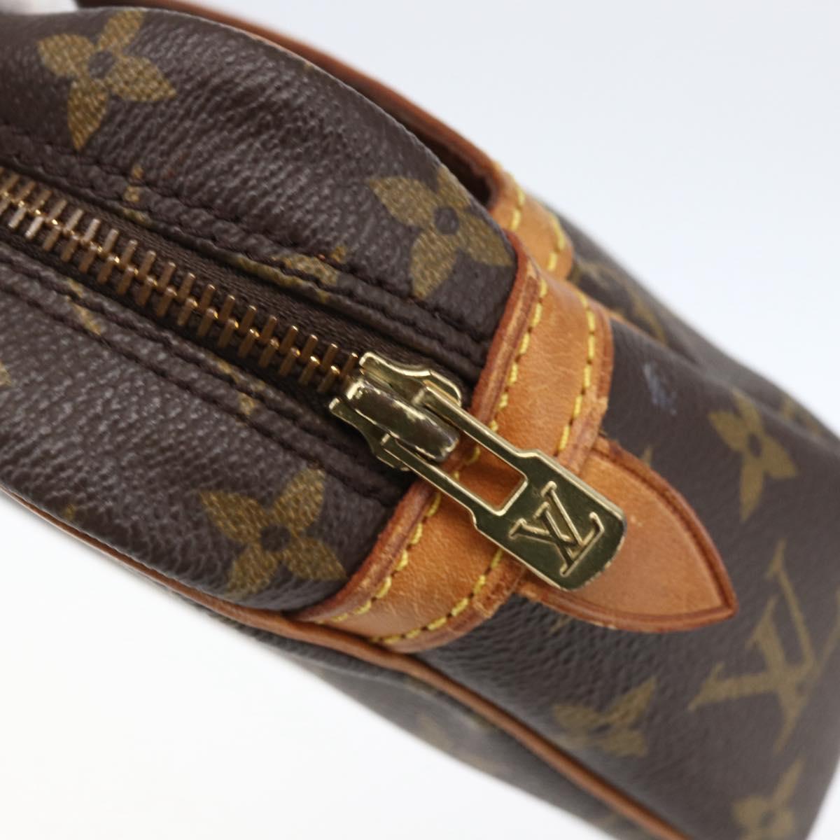 LOUIS VUITTON Monogram Compiegne 23 Clutch Bag M51847 LV Auth ka2149