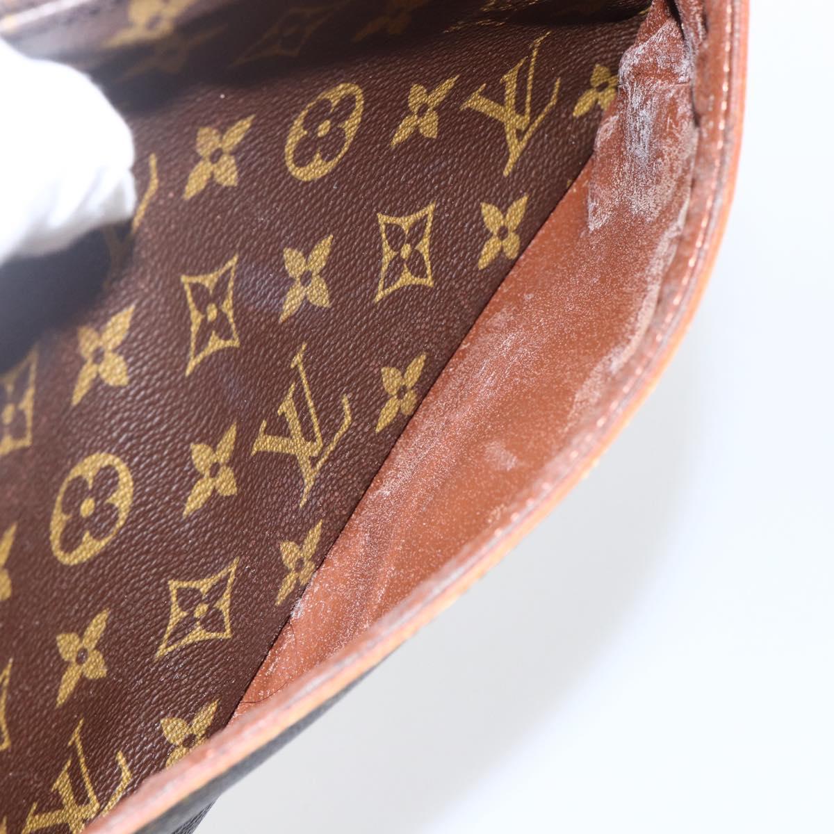 LOUIS VUITTON Monogram Compiegne 23 Clutch Bag M51847 LV Auth ka2149