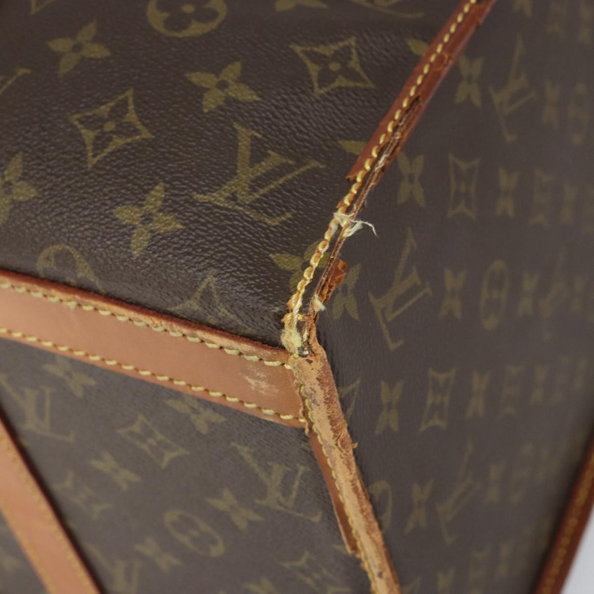 LOUIS VUITTON Monogram Sac Chassour 45 Boston Bag M41922 LV Auth ka2167