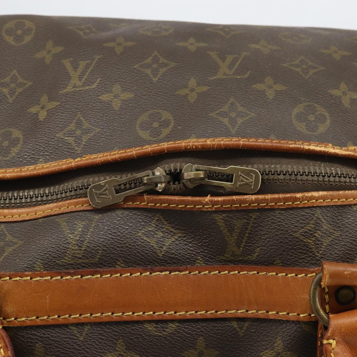 LOUIS VUITTON Monogram Sac Chassour 45 Boston Bag M41922 LV Auth ka2167