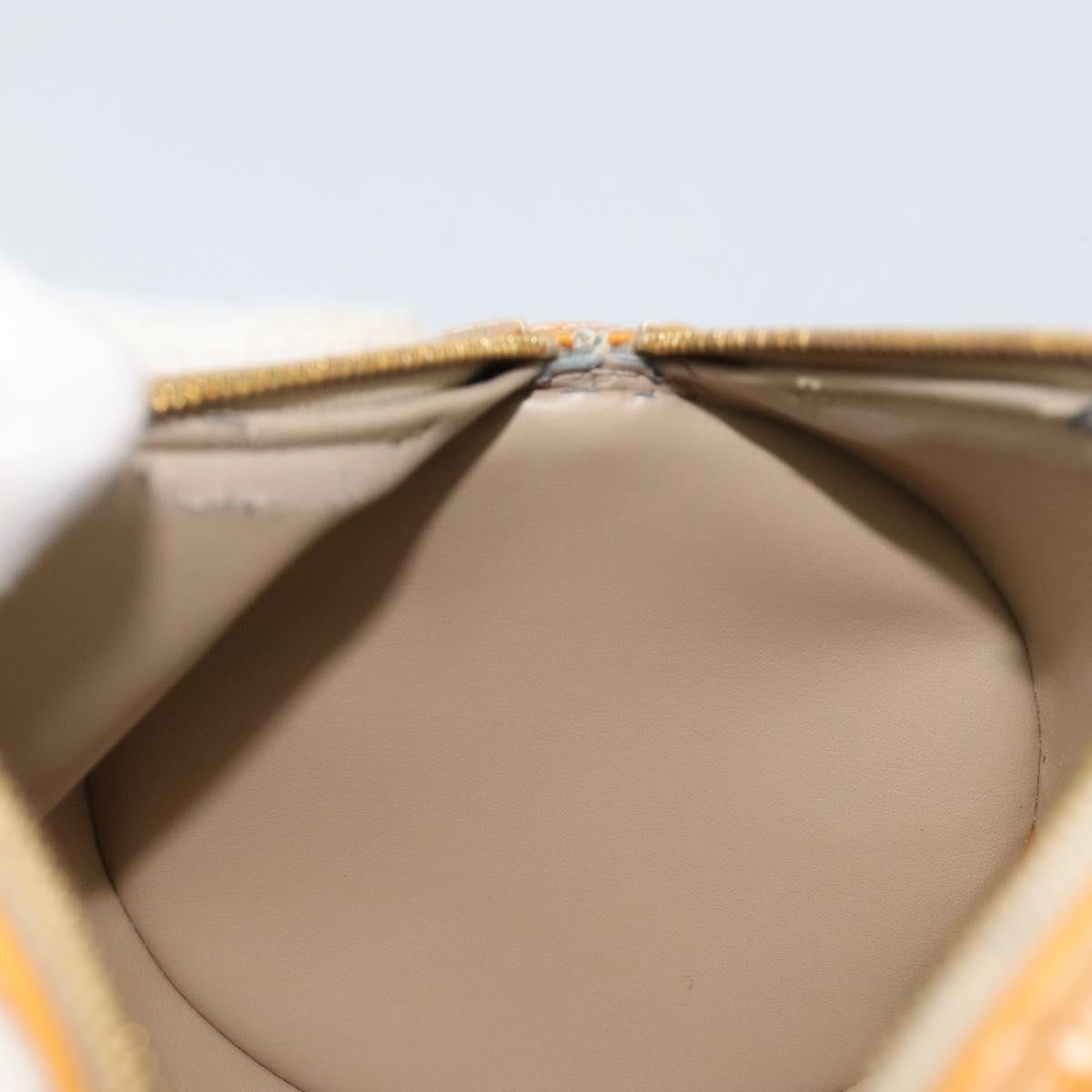 LOUIS VUITTON Monogram Vernis Bedford Hand Bag Beige M91006 LV Auth ka2168