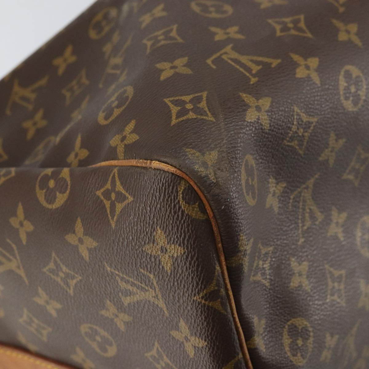 LOUIS VUITTON Monogram Keepall Bandouliere 60 Boston Bag M41412 LV Auth ka2170