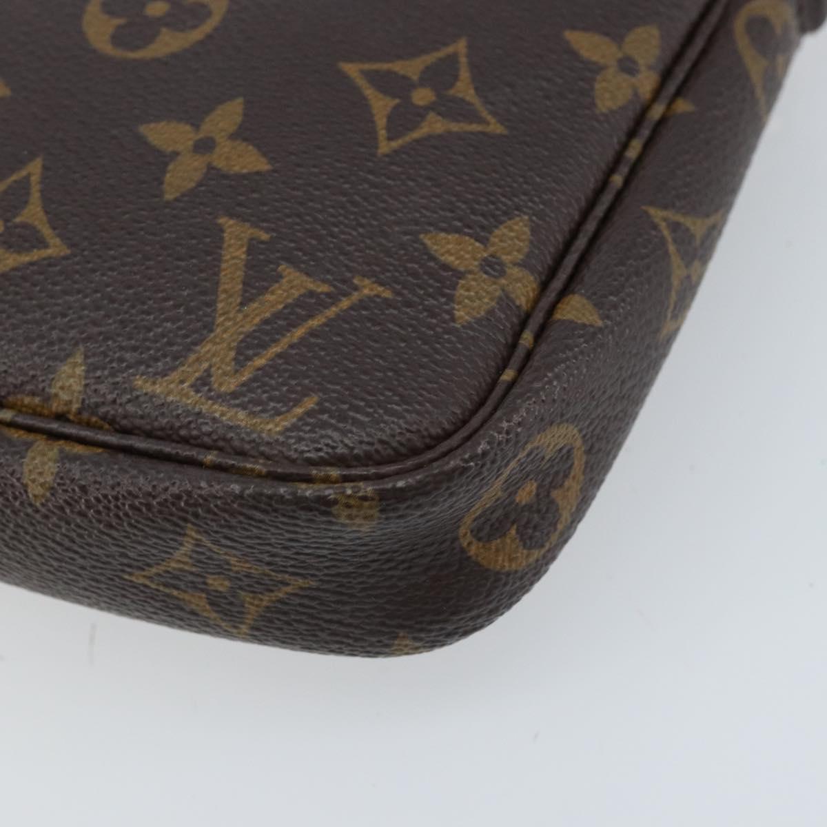 LOUIS VUITTON Monogram Pochette Accessoires Pouch M51980 LV Auth ka2173