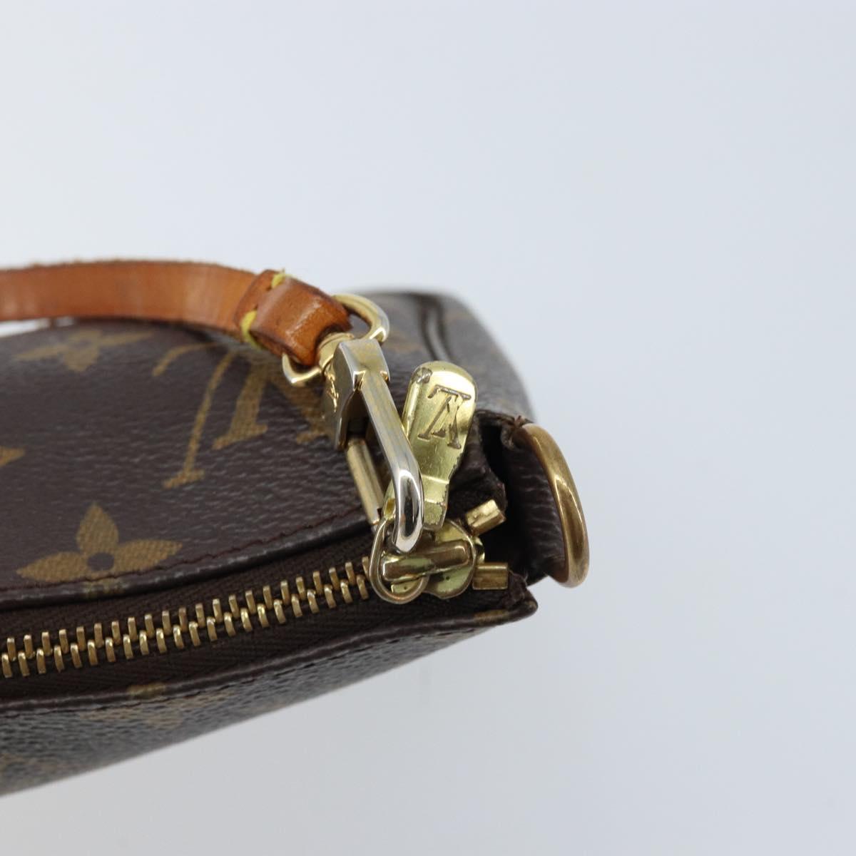 LOUIS VUITTON Monogram Pochette Accessoires Pouch M51980 LV Auth ka2173