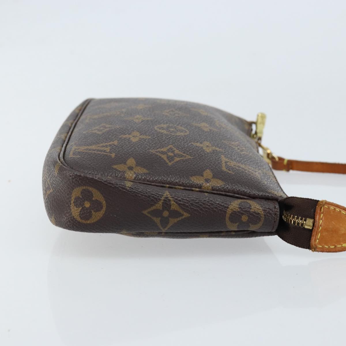 LOUIS VUITTON Monogram Pochette Accessoires Pouch M51980 LV Auth ka2173