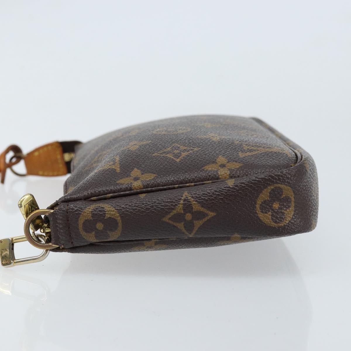 LOUIS VUITTON Monogram Pochette Accessoires Pouch M51980 LV Auth ka2173