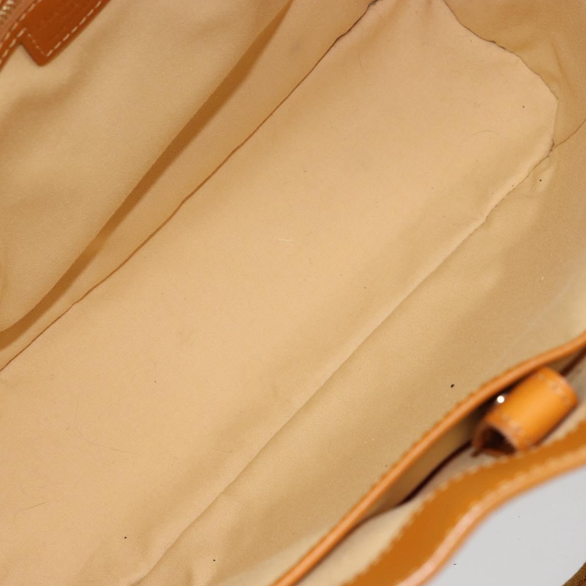 LOUIS VUITTON Monogram Mini Lucille GM Tote Bag Beige M92683 LV Auth ka218