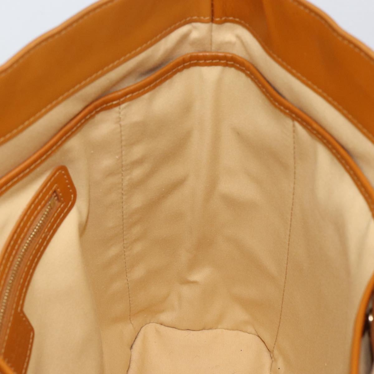 LOUIS VUITTON Monogram Mini Lucille GM Tote Bag Beige M92683 LV Auth ka218