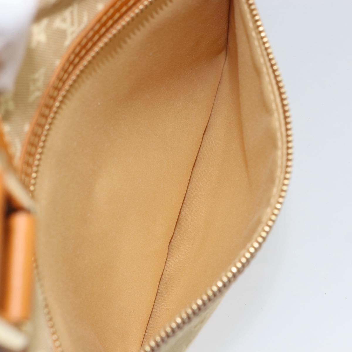 LOUIS VUITTON Monogram Mini Lucille GM Tote Bag Beige M92683 LV Auth ka218