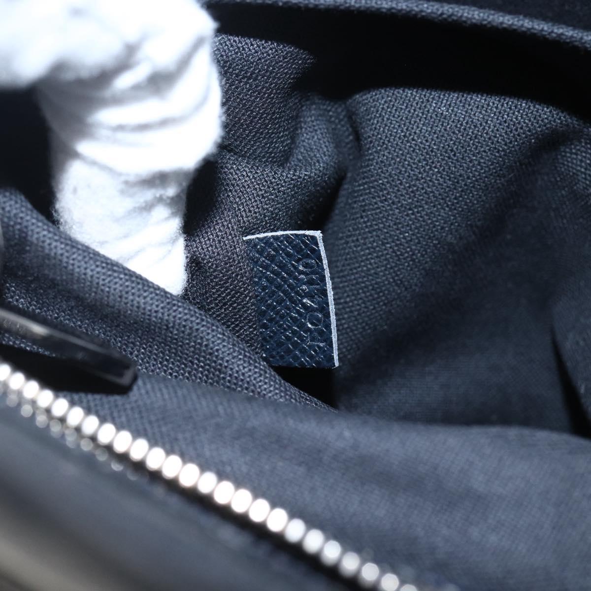 LOUIS VUITTON Taiga Roman MM Shoulder Bag Boreal M32624 LV Auth ka2186