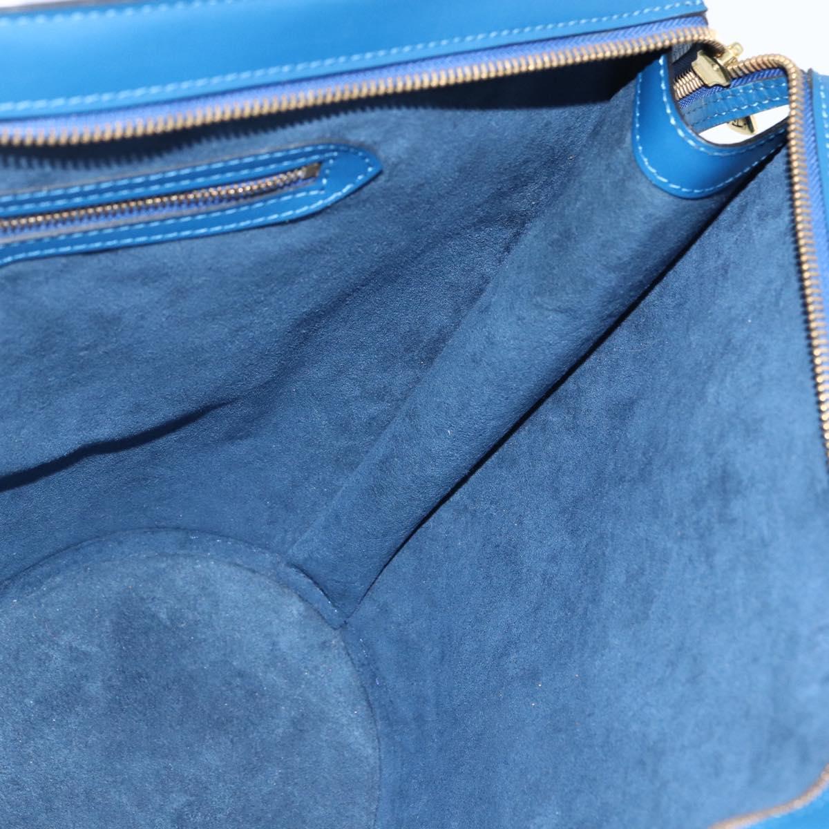 LOUIS VUITTON Epi Saint Jacques Shopping Shoulder Bag Blue M52275 LV Auth ka2194